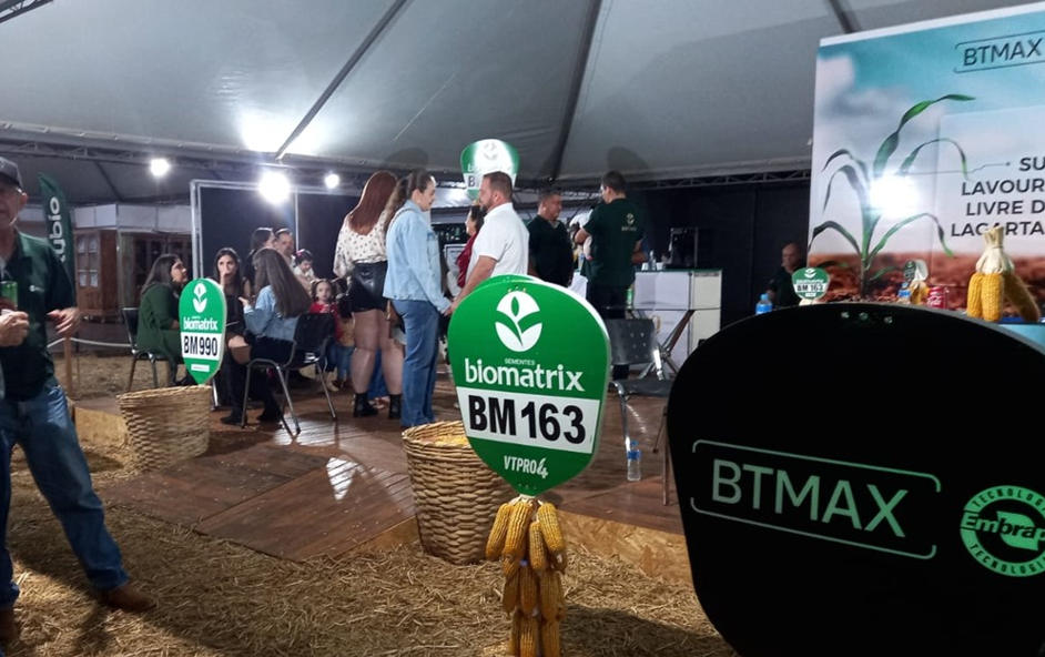 Sementes Biomatrix marcou presença em Rio Brilhante/MS no 12° Concurso Milho Safrinha