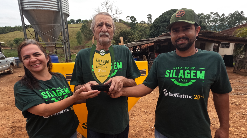 Fazenda São José de Santa Rita do Sapucaí/MG conquista o 3º Lugar no Desafio de Silagem de 2023!